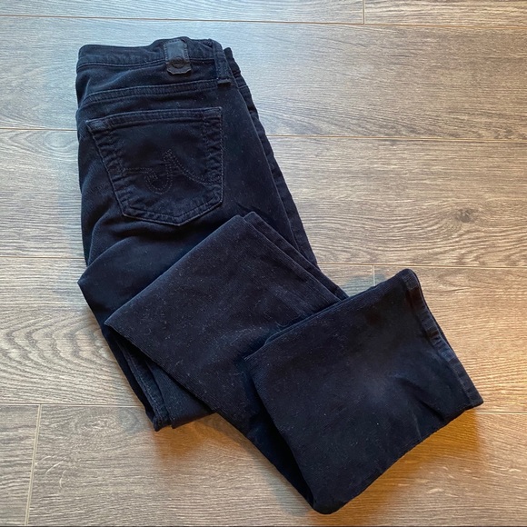 AG the Stevie Black Corduroy Jeans - Picture 2 of 8